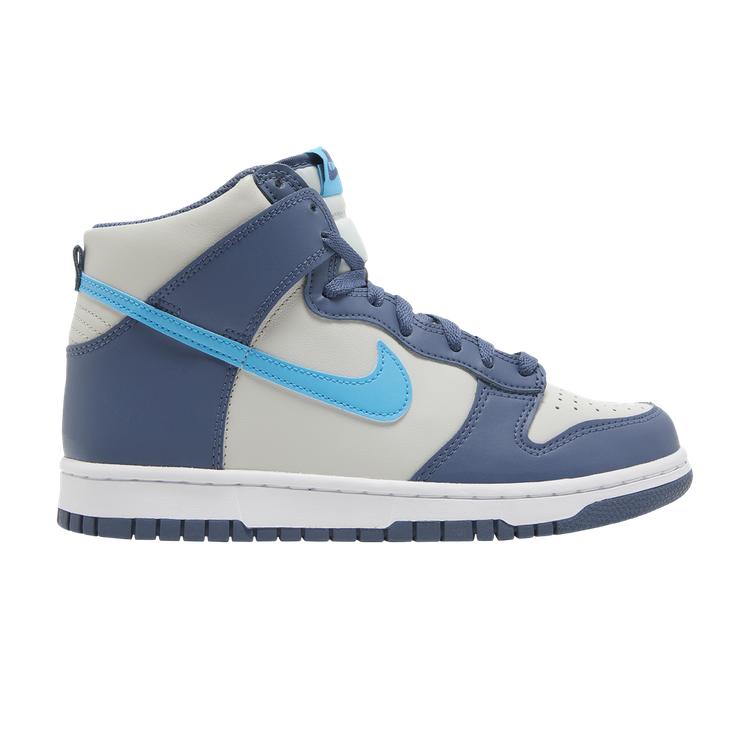 Dunk High GS 'Light Bone Diffused Blue'